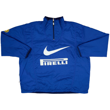 1998-99 Inter Milan Nike Reversible 1/4 Zip Fleece - 8/10 - (XL)