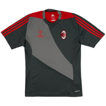 2012-13 AC Milan CL adidas Training Shirt - 9/10 - (M)