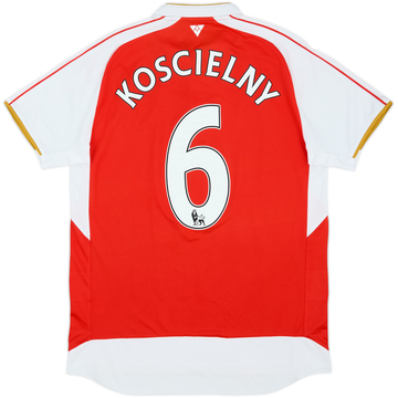 2015-16 Arsenal Home Shirt Koscielny #6 - 5/10 - (L)