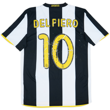 2008-09 Juventus Home Shirt Del Piero #10 - 4/10 - (S)
