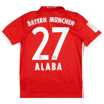 2016-17 Bayern Munich Home Shirt - 7/10 - (L.Boys)