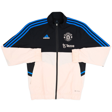 2022-23 Manchester United adidas Track Jacket - 8/10 - (S)