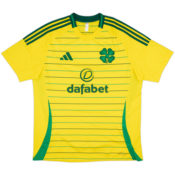 2024-25 Celtic Away Shirt - 8/10 - (XL)