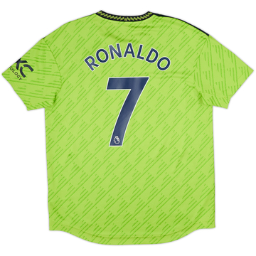 2022-23 Manchester United Authentic Third Shirt Ronaldo #7 - 8/10 - (L)