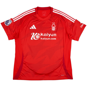 2024-25 Nottingham Forest Home Shirt - 8/10 - (XXL)