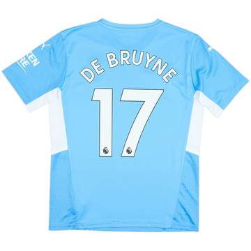 2021-22 Manchester City Camiseta Local De Bruyne #17 - 10/10 - (M)