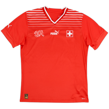 2022-23 Switzerland Home Shirt - 9/10 - (M)