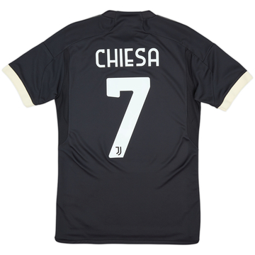 2023-24 Juventus Third Shirt Chiesa #7 - 6/10 - (S)