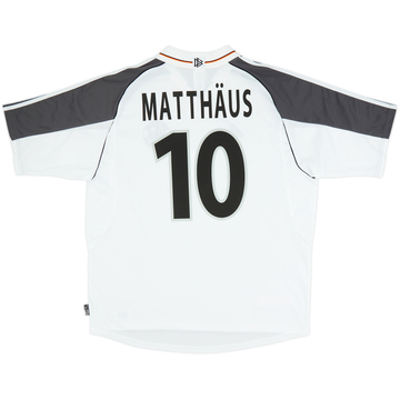 2000-02 Germany Home Shirt Matthaus #10 - 8/10 - (XL)