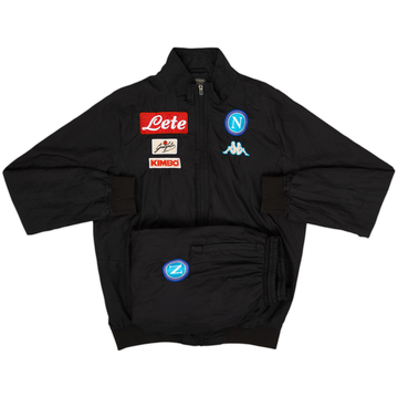 2016-17 Napoli Kappa Track Jacket - 8/10 - (XL)