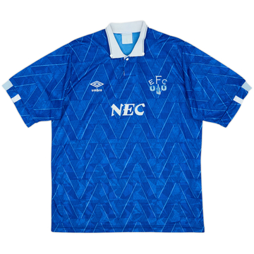 1988-91 Everton Camiseta Local - 7/10 - (L)