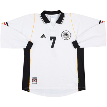 1999 Germany Women's Match Issue Home L/S Shirt #7