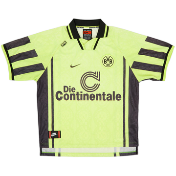 1996-97 Borussia Dortmund Home Shirt - 7/10 - (XL)