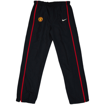 2010-11 Manchester United Nike Track Pants/Bottoms - 7/10 - (XL.Boys)