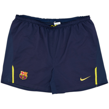 2008-09 Barcelona Away Shorts - 7/10 - (XL)