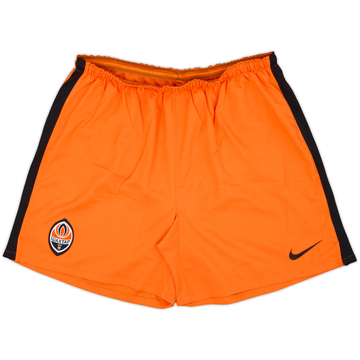 2016-17 Shakhtar Donetsk Player Issue Alternate Home Shorts - 9/10 - (XL)