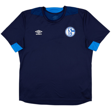 2020-21 Schalke Umbro Training Shirt - 8/10 - (XL)