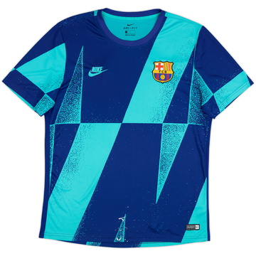 2019-20 Barcelona Nike Training Shirt - 4/10 - (L)