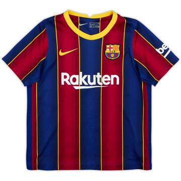 2020-21 Barcelona Home Shirt - 8/10 - (4-5 Years)