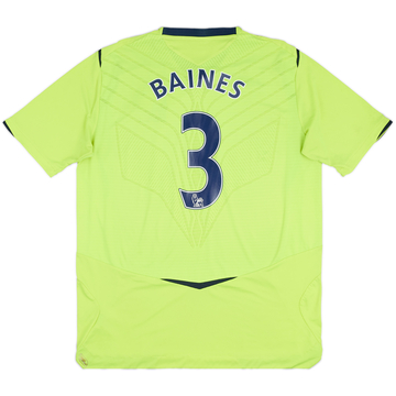 2008-09 Everton Third Shirt Baines #3 - 7/10 - (XL)