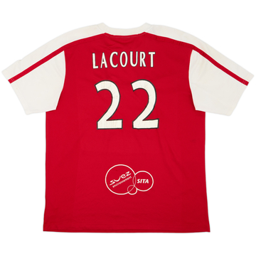 2009-10 Valenciennes Home Shirt Lacourt #22 - 5/10 - (XL)