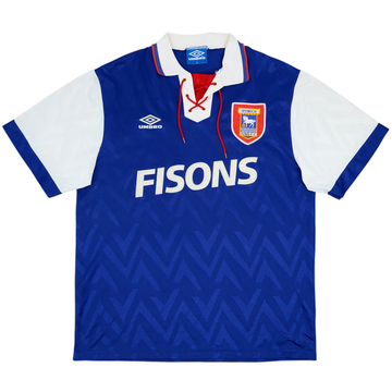 1992-94 Ipswich Home Shirt - 8/10 - (XL)