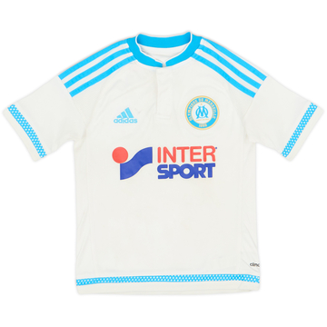 2015-16 Olympique Marseille Home Shirt - 5/10 - (7-8 Years)