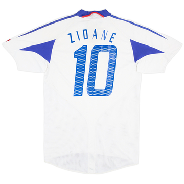 2004-06 France Away Shirt Zidane #10 - 4/10 - (S)