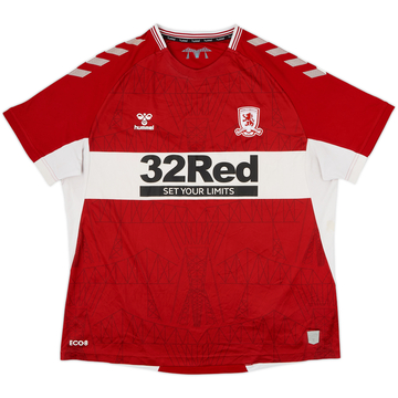 2021-22 Middlesbrough Home Shirt - 4/10 - (3XL)