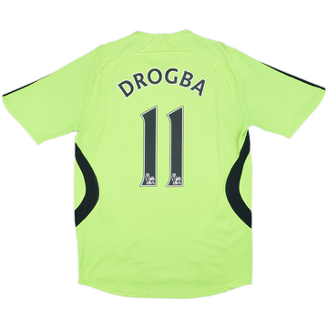 2007-08 Chelsea Away Shirt Drogba #11 - 4/10 - (S)