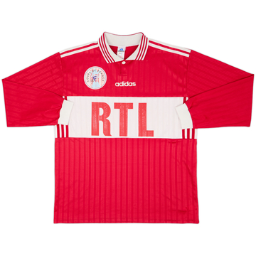 1990s Coupe de France Home L/S Shirt #2 - 7/10 - (XL)
