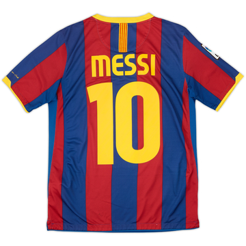 2010-11 Barcelona Home Shirt Messi #10 - 6/10 - (13-15 Years)