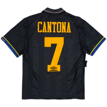 1993-95 Manchester United Away Shirt Cantona #7 - 8/10 - (S)