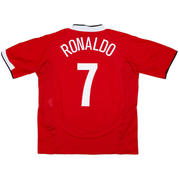 2004-06 Manchester United Home Shirt Ronaldo #7 - 7/10 - (XL)