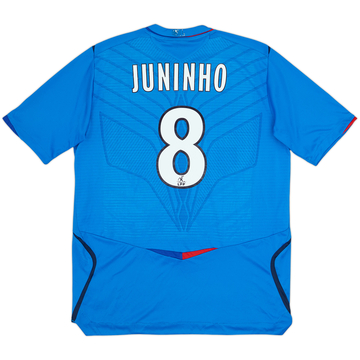 2008-09 Lyon Away Shirt Juninho #8 - 4/10 - (L)