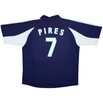 1999-00 Olympique Marseille Away Shirt Pires #7 - 8/10 - (XL)
