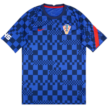 2020-21 Croatia Nike Training Shirt - 9/10 - (M)