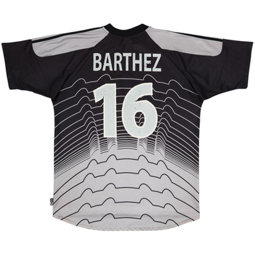 2000-02 France GK S/S Shirt Barthez #16 - 6/10 - (XL)