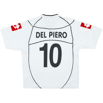 2002-03 Juventus Away Shirt Del Piero #10 - 5/10 - (M)
