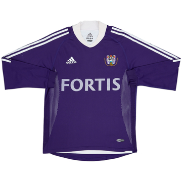 2002-03 Anderlecht Match Issue Away L/S Shirt #14