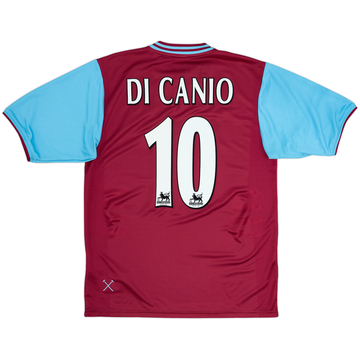 2001-03 West Ham Home Shirt Di Canio #10 - 7/10 - (M)