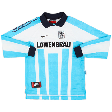 1996-97 1860 Munich Home L/S Shirt - 8/10 - (11-12 Years)