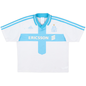 2000-01 Olympique Marseille Home Shirt - 5/10 - (9-10 Years)