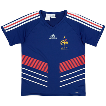 2009-10 France Basic Home Shirt - 5/10 - (L.Boys)