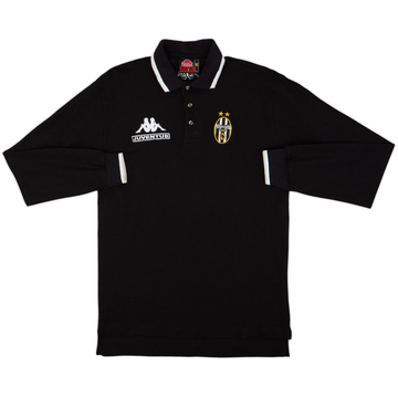1998-99 Juventus Kappa Polo L/S Shirt - 9/10 - (M)