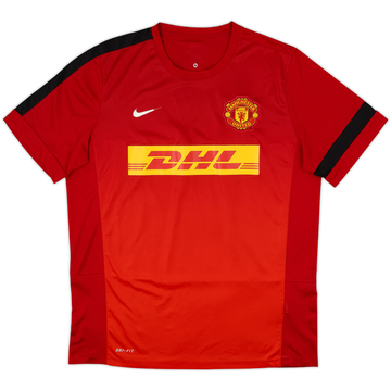 2013-14 Manchester United Nike Training Shirt - 8/10 - (XL)