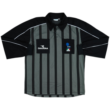 1999-00 Italy Diadora Referee L/S Shirt - 7/10 - (XL)