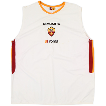2005-06 Roma Diadora Training Vest - 6/10 - (XXL)