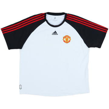 2021-22 Manchester United adidas Teamgeist Leisure Tee - 7/10 - (L)