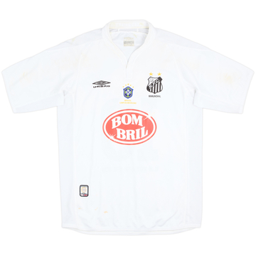2003 Santos Home Shirt #10 - 6/10 - (L)